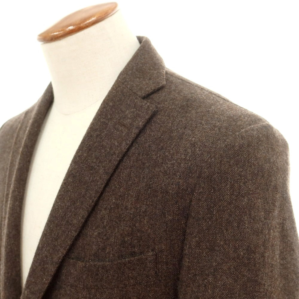 【中古】ボリオリ BOGLIOLI DOVER ウール テーラードジャケット ブラウン【 48 】【 状態ランクC 】【 メンズ 】