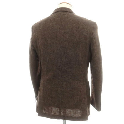 【中古】ボリオリ BOGLIOLI DOVER ウール テーラードジャケット ブラウン【 48 】【 状態ランクC 】【 メンズ 】