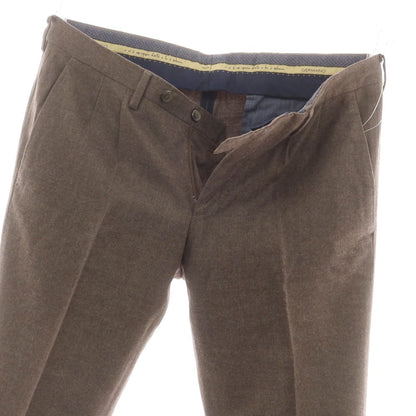 【中古】ジェルマーノ GERMANO ストレッチウール ドレススラックスパンツ ブラウン系【 48 】【 状態ランクB 】【 メンズ 】