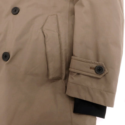 【中古】ヘルノ Herno Laminar GORE-TEX ダブルブレスト ダウンコート ブラウン【 46 】【 状態ランクC 】【 メンズ 】
