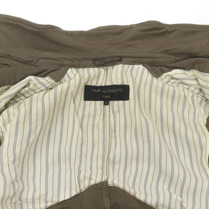 【中古】コムデギャルソンオム COMME des GARCONS HOMME ポリエステル ワークジャケット グレージュ【 S 】【 状態ランクC 】【 メンズ 】