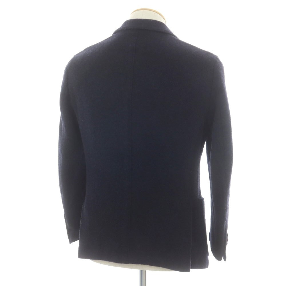 【中古】ラルディーニ LARDINI ウールナイロン テーラードジャケット ネイビー【 44 】【 状態ランクC 】【 メンズ 】