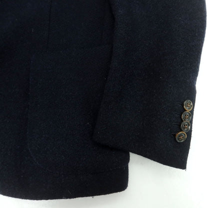 【中古】ラルディーニ LARDINI ウールナイロン テーラードジャケット ネイビー【 44 】【 状態ランクC 】【 メンズ 】