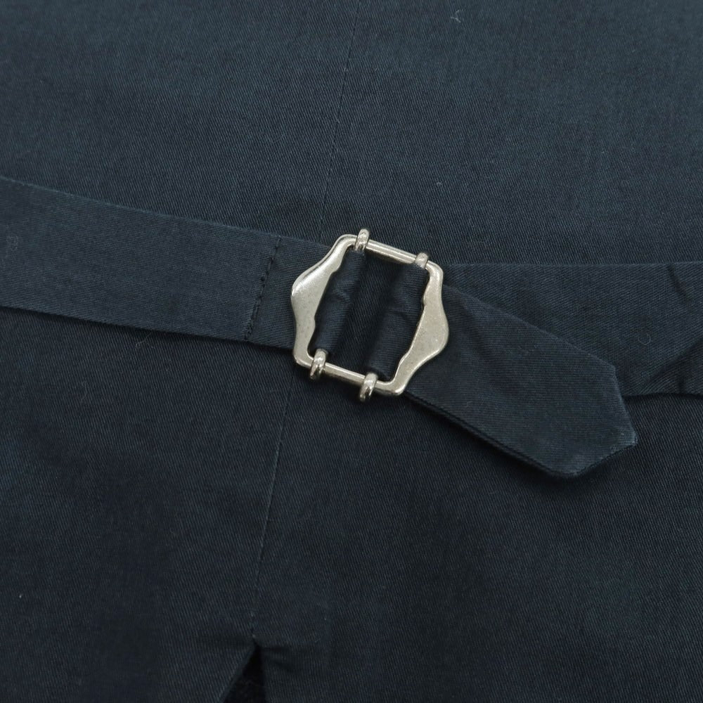 【中古】ラルディーニ LARDINI ツイードウール ドレス系ジレ ネイビー【 44 】【 状態ランクC 】【 メンズ 】