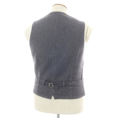 【中古】ラルディーニ LARDINI ウールポリエステル カジュアル系ジレ ブルーグレー【 46 】【 状態ランクC 】【 メンズ 】