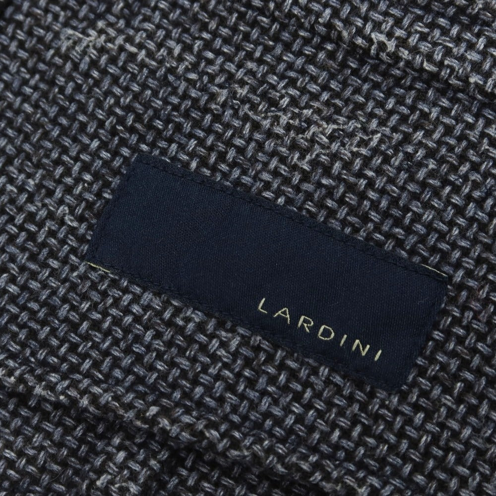 【中古】ラルディーニ LARDINI ウールポリエステル カジュアル系ジレ ブルーグレー【 46 】【 状態ランクC 】【 メンズ 】