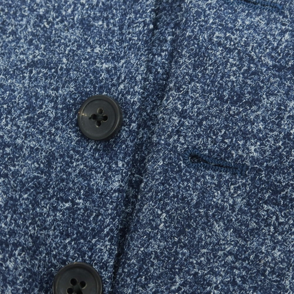 【中古】ラルディーニ LARDINI ウールナイロン カジュアル系ジレ ネイビー【 46 】【 状態ランクD 】【 メンズ 】