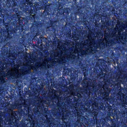 【中古】ドルモア DRUMOHR ウールナイロン クルーネック プルオーバーニット ブルー【 46 】【 状態ランクC 】【 メンズ 】