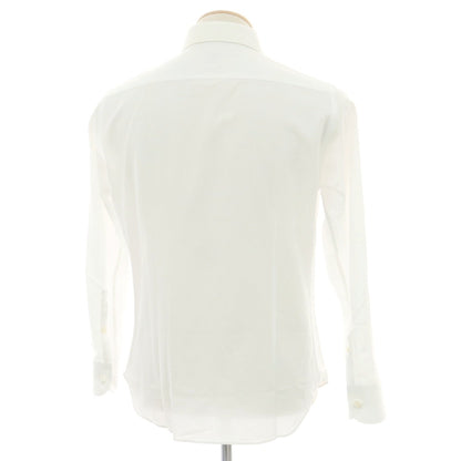 【中古】チット CIT LUXURY コットン ワイドカラー ドレスシャツ ホワイト【 38 】【 状態ランクB 】【 メンズ 】