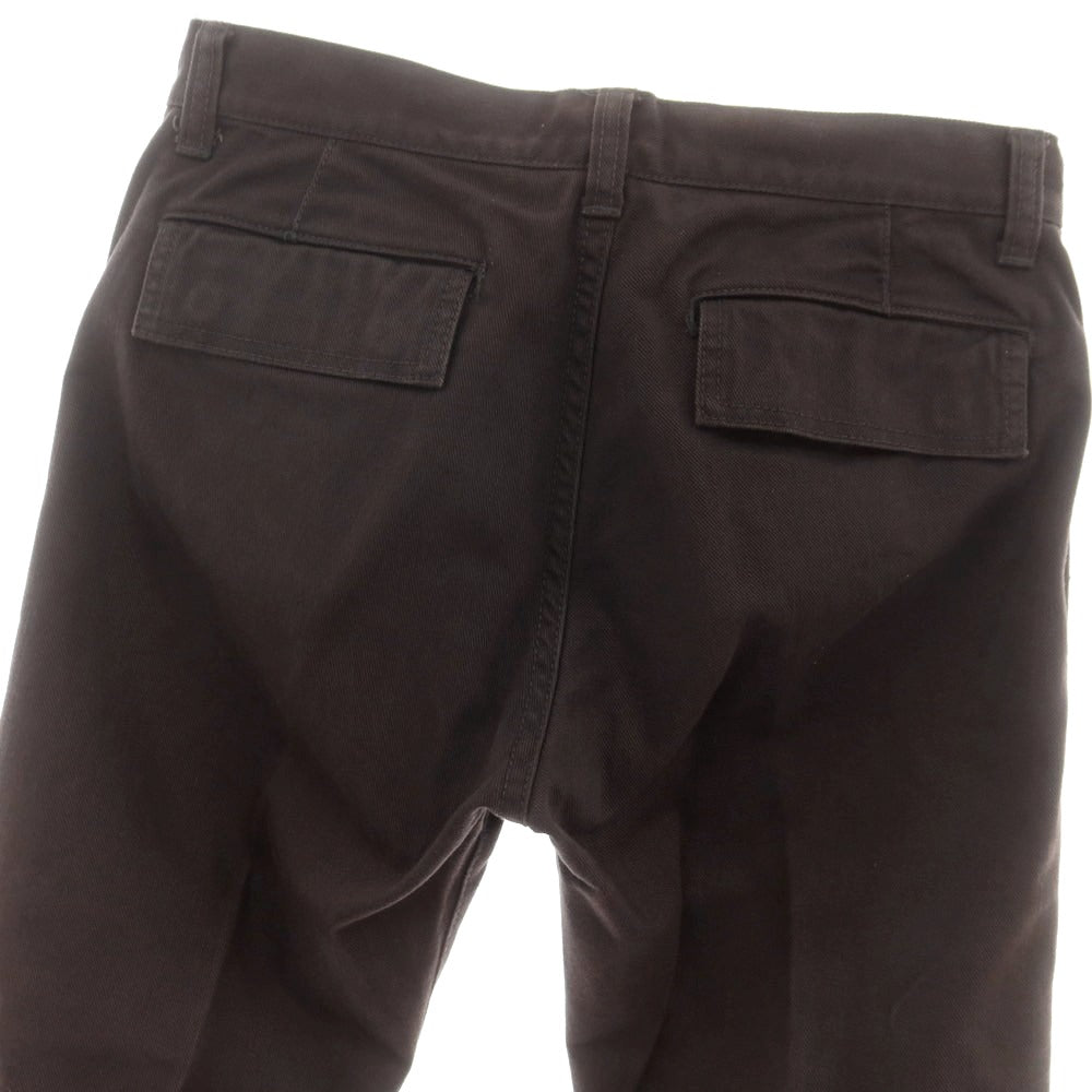 【中古】コムデギャルソンオム COMME des GARCONS HOMME ツイルコットン ワークパンツ グレイッシュブラウン【サイズM】【 状態ランクC 】【 メンズ 】 [CPD]