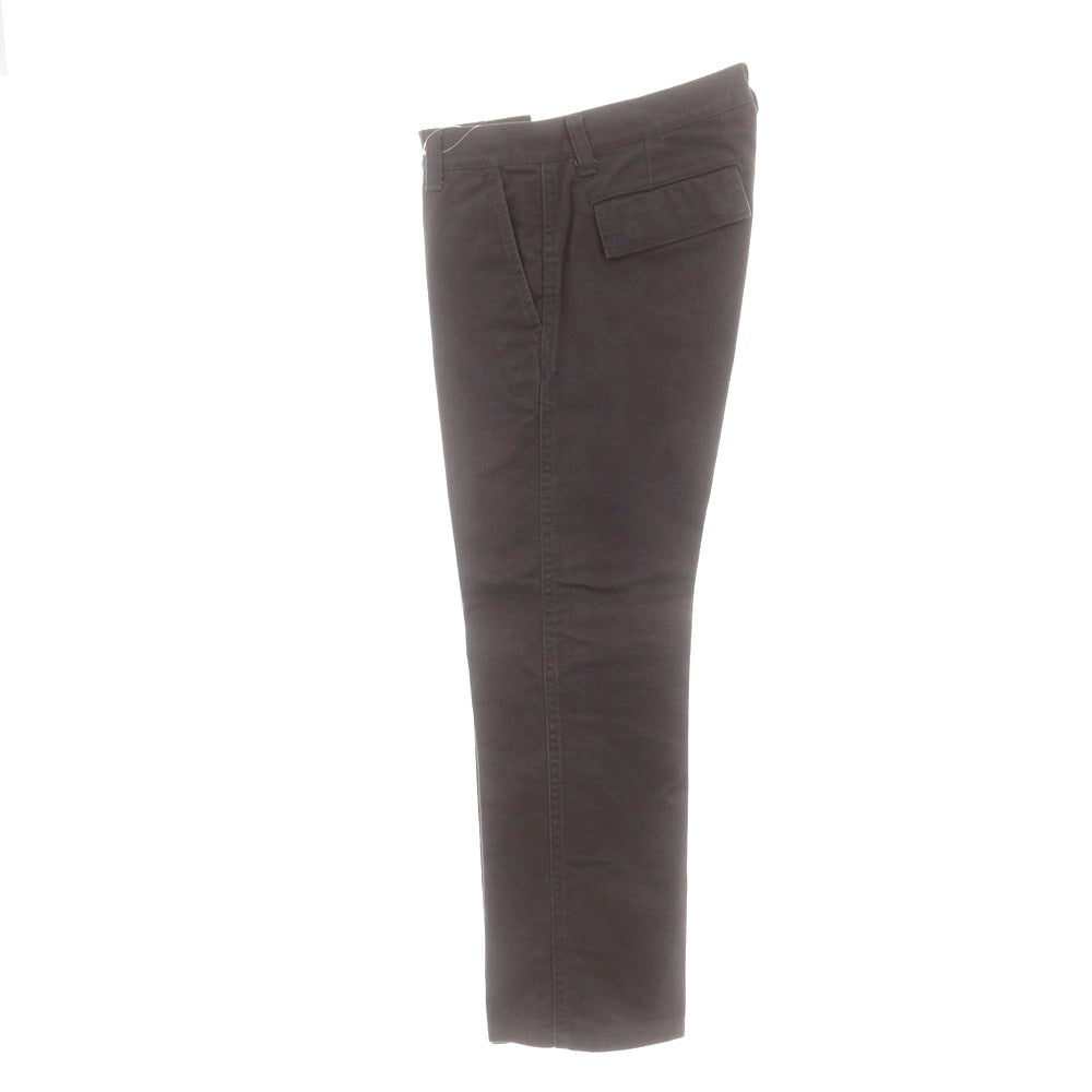 【中古】コムデギャルソンオム COMME des GARCONS HOMME ツイルコットン ワークパンツ グレイッシュブラウン【サイズM】【 状態ランクC 】【 メンズ 】 [CPD]