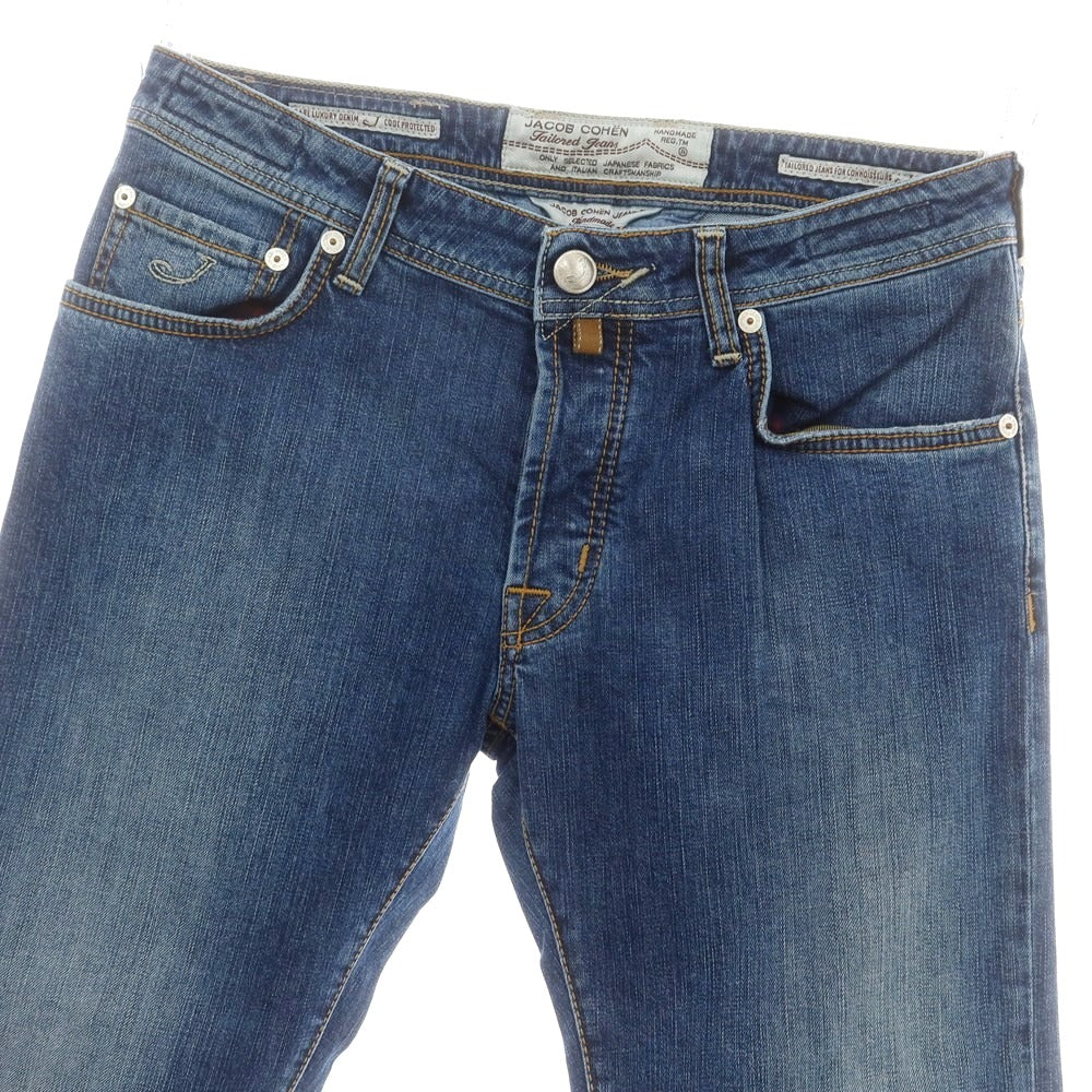 【中古】ヤコブコーエン JACOB COHEN PW622COMFORT ストレッチ デニムパンツ ネイビー【 33 】【 状態ランクB 】【 メンズ 】