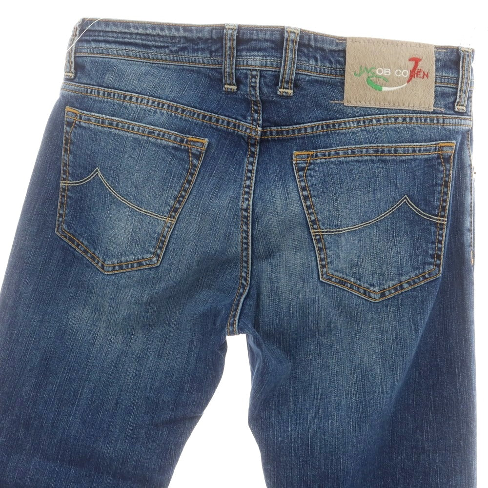 【中古】ヤコブコーエン JACOB COHEN PW622COMFORT ストレッチ デニムパンツ ネイビー【 33 】【 状態ランクB 】【 メンズ 】