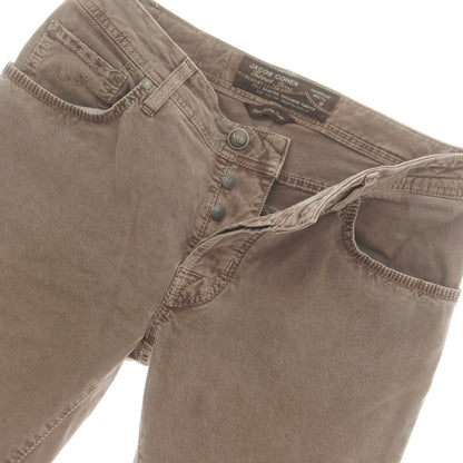 【中古】ヤコブコーエン JACOB COHEN PW622COMFORT ストレッチコットン 5ポケットパンツ ブラウン【 32 】【 状態ランクB 】【 メンズ 】