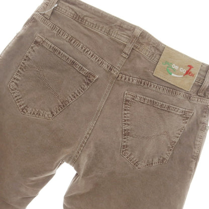 【中古】ヤコブコーエン JACOB COHEN PW622COMFORT ストレッチコットン 5ポケットパンツ ブラウン【 32 】【 状態ランクB 】【 メンズ 】
