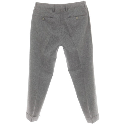 【中古】ピーティーゼロウーノ PT01 ウール ドレススラックスパンツ グレー【 46 】【 状態ランクD 】【 メンズ 】