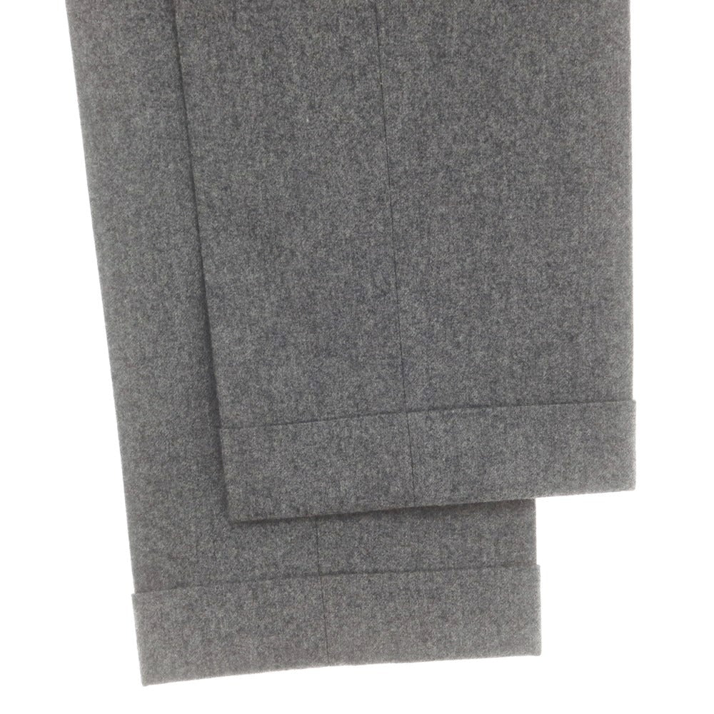 【中古】ピーティーゼロウーノ PT01 ウール ドレススラックスパンツ グレー【 46 】【 状態ランクD 】【 メンズ 】