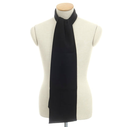 【中古】ヨウジヤマモトプールオム Yohji Yamamoto POUR HOMME ウール ストール ブラック【 状態ランクC 】【 メンズ 】