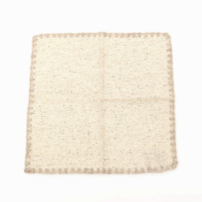 【中古】アーディーアンドシー AD&amp;C 1956 ウールシルク ポケットチーフ ベージュ【 状態ランクB 】【 メンズ 】