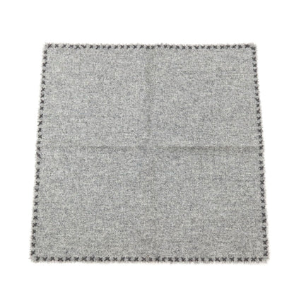 【中古】ジョバンニ イングレーゼ Giovanni Inglese ウール ポケットチーフ グレー【 状態ランクA 】【 メンズ 】
