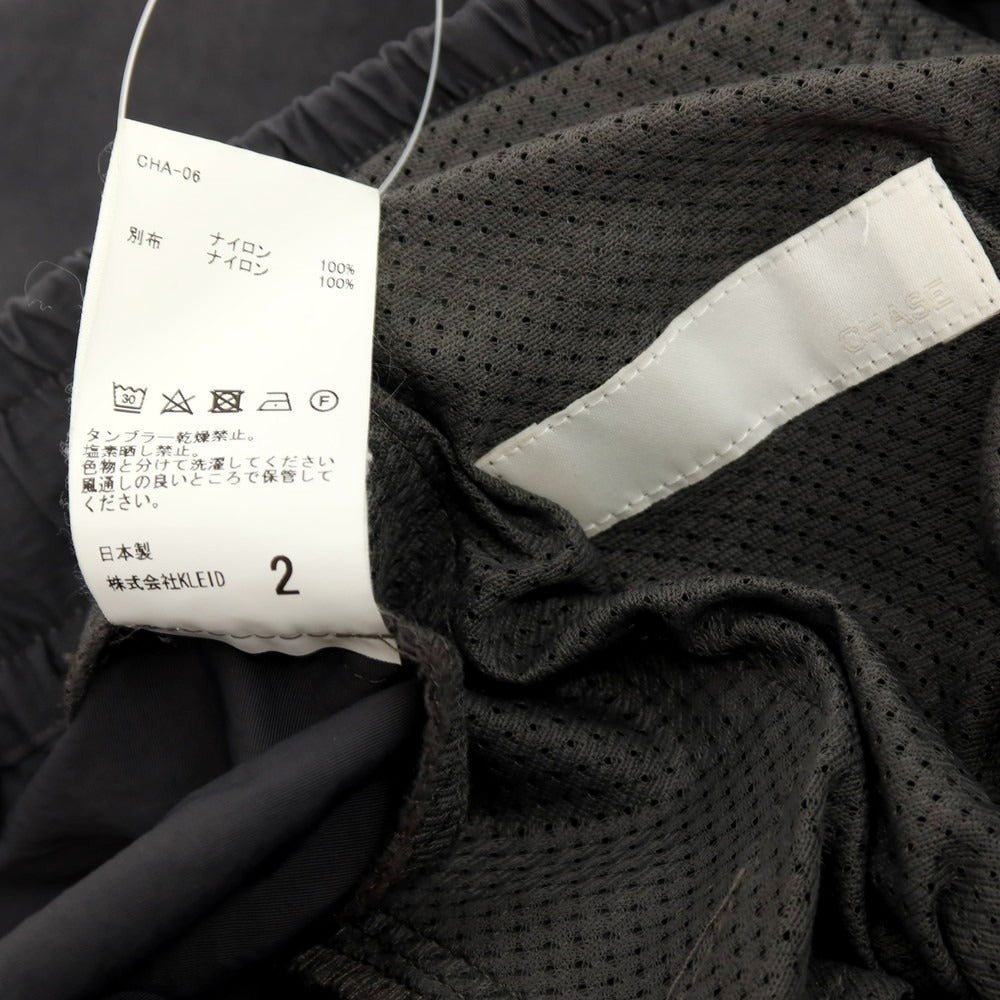 【中古】チェイス CHASSE ナイロン イージーパンツ グレー【サイズ2】【 状態ランクC 】【 メンズ 】 [DPD]