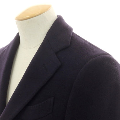 【中古】ラルディーニ LARDINI ウール チェスターフィールドコート ネイビー【 44 】【 状態ランクC 】【 メンズ 】