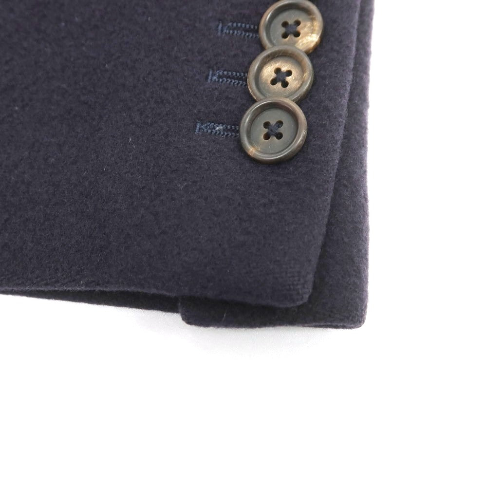 【中古】ラルディーニ LARDINI ウール チェスターフィールドコート ネイビー【 44 】【 状態ランクC 】【 メンズ 】