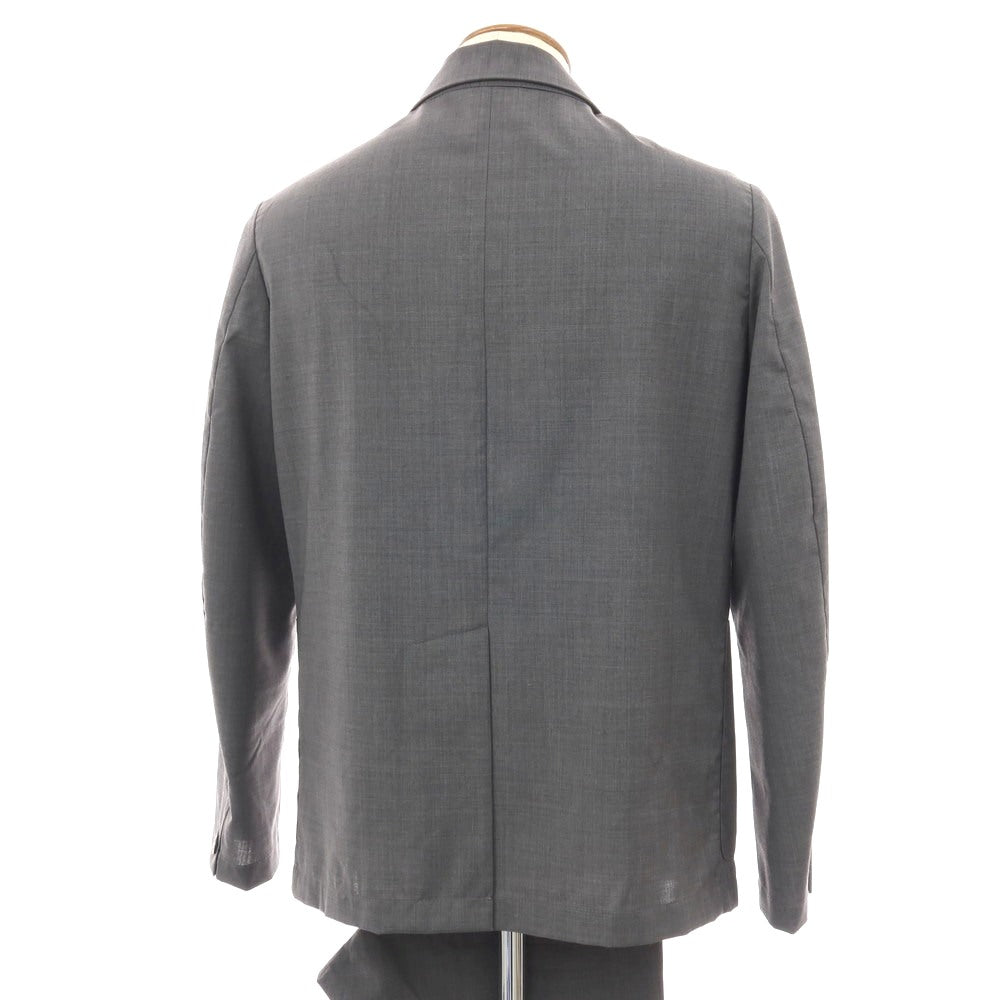 【中古】バレナ BARENA ウール 4B ダブルスーツ セットアップ グレー【サイズ46】【 状態ランクC 】【 メンズ 】