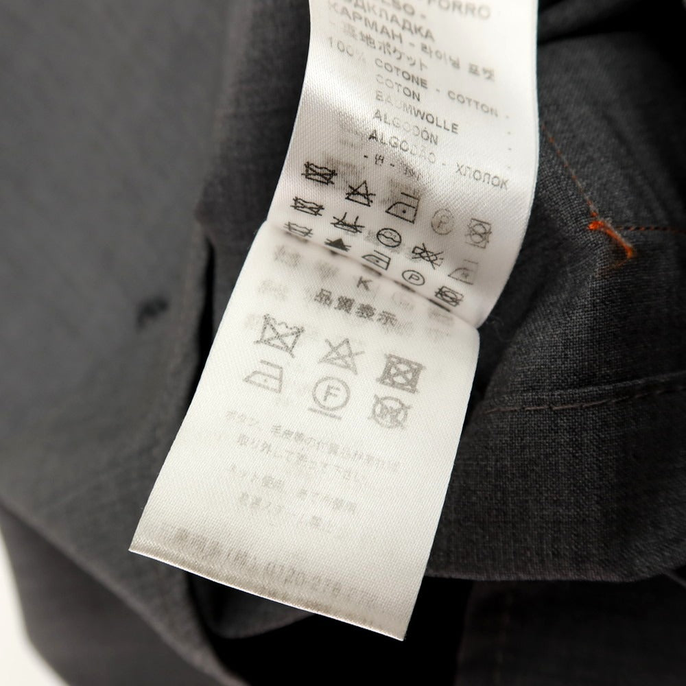 【中古】バレナ BARENA ウール 4B ダブルスーツ セットアップ グレー【サイズ46】【 状態ランクC 】【 メンズ 】