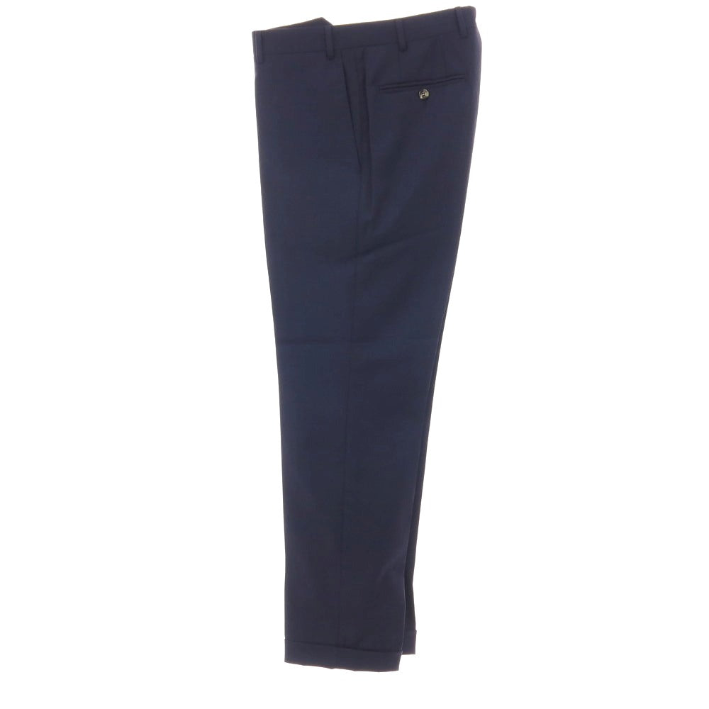 【中古】カナーリ CANALI Kei ウール 2つボタンスーツ ネイビー【サイズ表記なし（M位）】【 状態ランクC 】【 メンズ 】