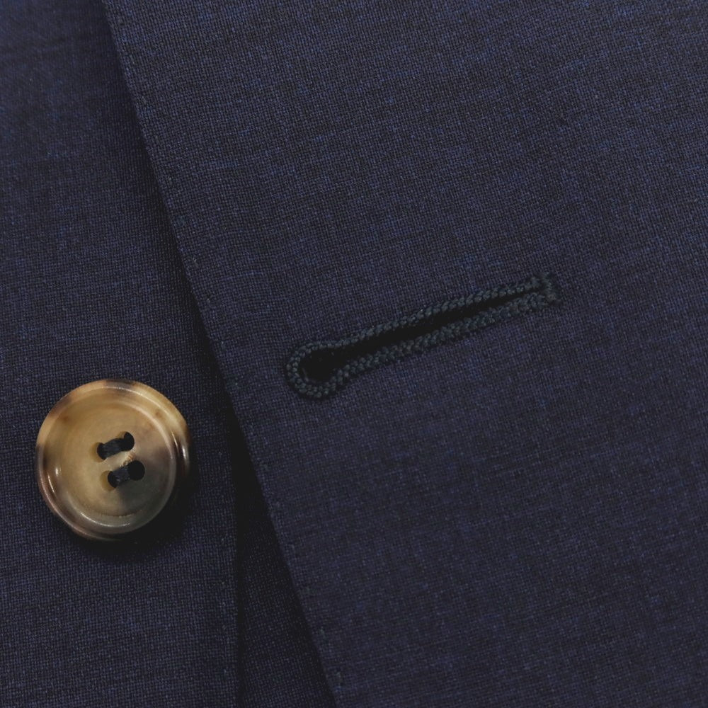 【中古】カナーリ CANALI Kei ウール 2つボタンスーツ ネイビー【サイズ表記なし（M位）】【 状態ランクC 】【 メンズ 】