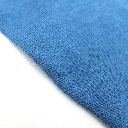 【中古】サラ SALA ハイゲージ コットンシルク クルーネック プルオーバーニット ブルー【サイズ1】【 状態ランクB 】【 メンズ 】