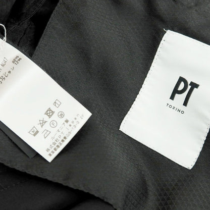 【中古】ピーティートリノ PT TORINO ストレッチナイロン カジュアルスラックスパンツ ブラック【 46 】【 状態ランクB 】【 メンズ 】