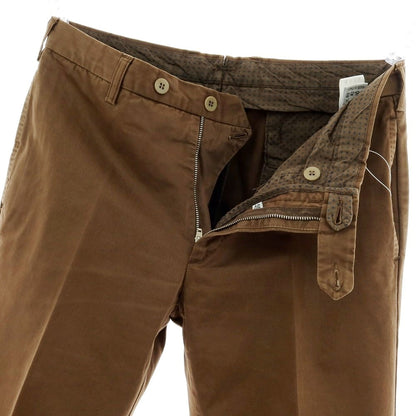 【中古】ロータスポーツ ROTA SPORTS コットン カジュアルスラックスパンツ ブラウン【 46 】【 状態ランクC 】【 メンズ 】