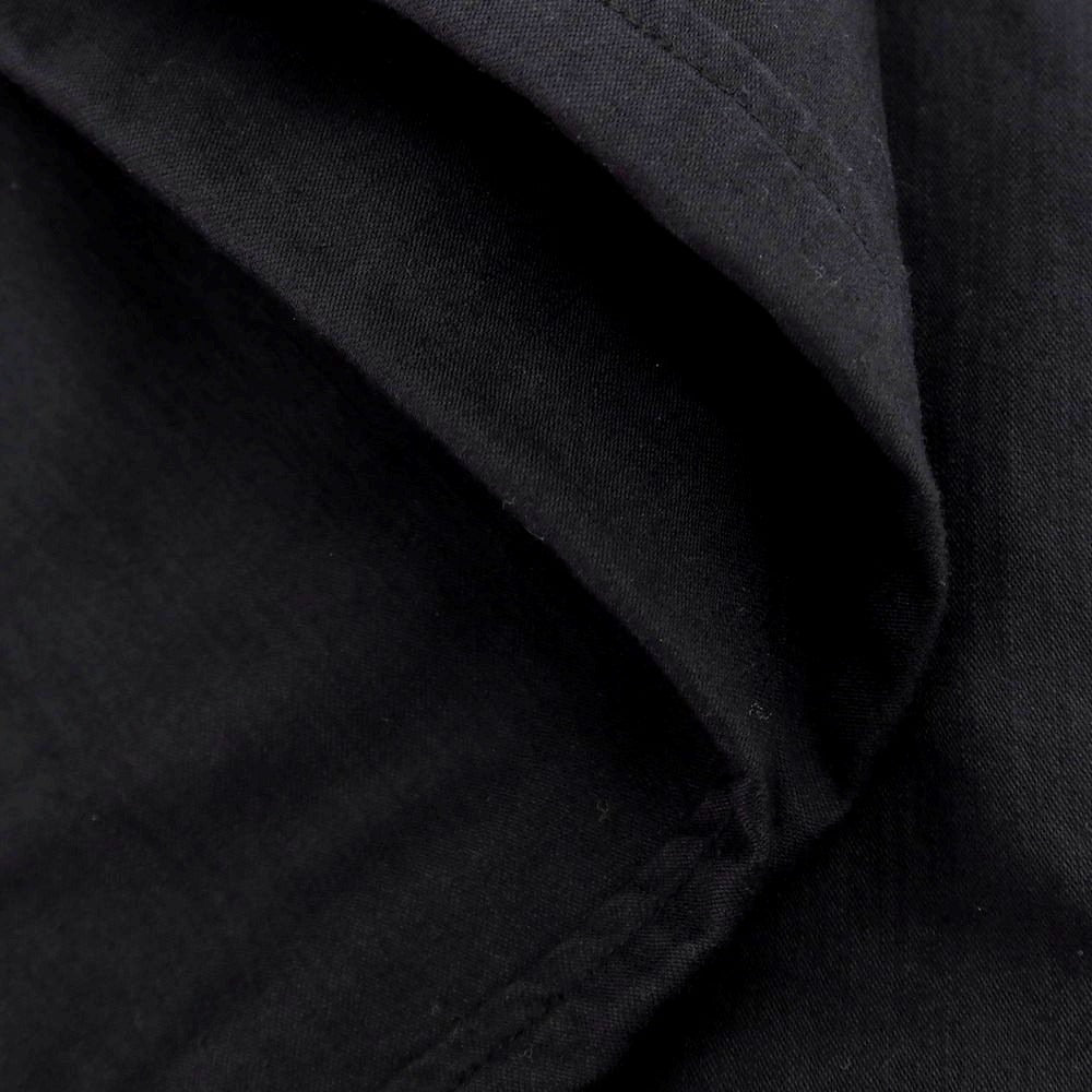 【中古】ユナイテッドアローズ UNITED ARROWS コットン ワイド ワークパンツ ブラック【 M 】【 状態ランクC 】【 メンズ 】