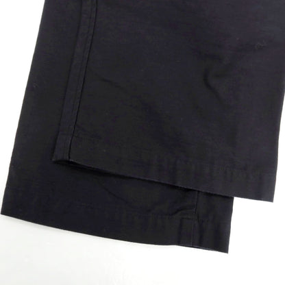 【中古】ユナイテッドアローズ UNITED ARROWS コットン ワイド ワークパンツ ブラック【 M 】【 状態ランクC 】【 メンズ 】