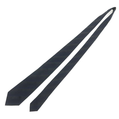 【中古】ニッキー nicky UNITED ARROWS別注 シルク ストライプ柄ネクタイ ネイビーxブラック【 状態ランクB 】【 メンズ 】