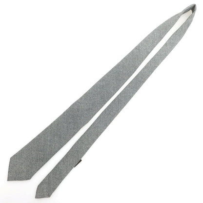 【中古】フィオリオ FIORIO UNITED ARROWS別注 ウール 無地ネクタイ グレー【 状態ランクB 】【 メンズ 】