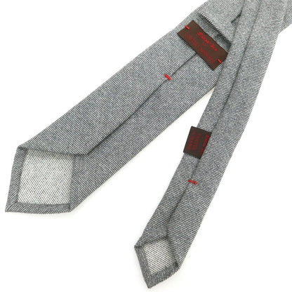 【中古】フィオリオ FIORIO UNITED ARROWS別注 ウール 無地ネクタイ グレー【 状態ランクB 】【 メンズ 】