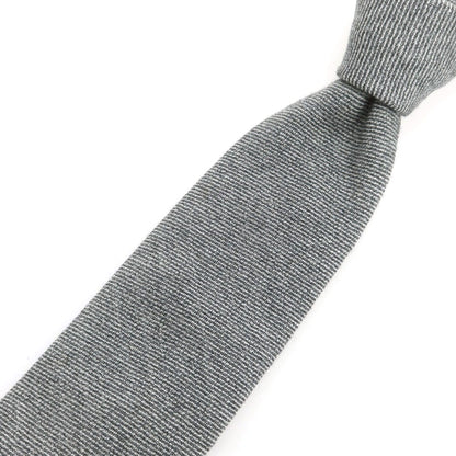 【中古】フィオリオ FIORIO UNITED ARROWS別注 ウール 無地ネクタイ グレー【 状態ランクB 】【 メンズ 】