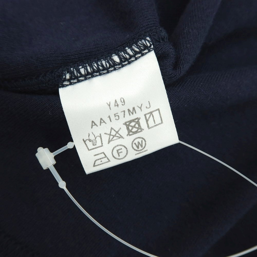 【中古】スリードッツ three dots コットン クルーネック 半袖Ｔシャツ ネイビー【サイズM】【 状態ランクB 】【 メンズ 】