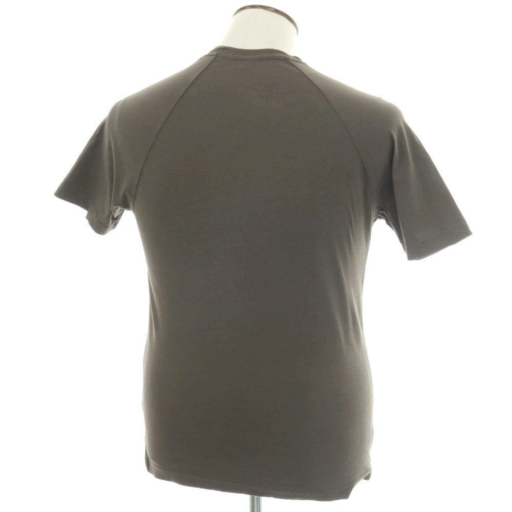 【中古】アスペジ ASPESI コットン ラグランスリーブ 半袖Ｔシャツ オリーブ【サイズL】【 状態ランクB 】【 メンズ 】