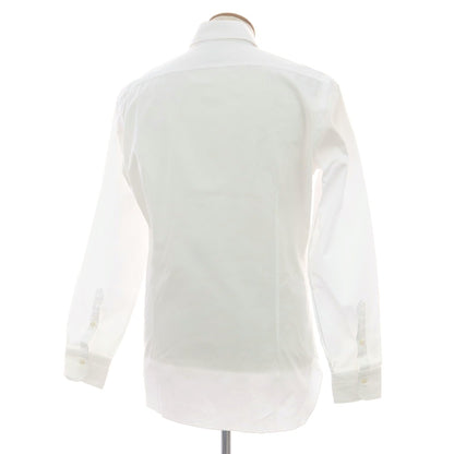 【中古】バルバ ダンディライフ BARBA DANDY LIFE コットン ワイドカラー ドレスシャツ ホワイト【 40 】【 状態ランクA 】【 メンズ 】