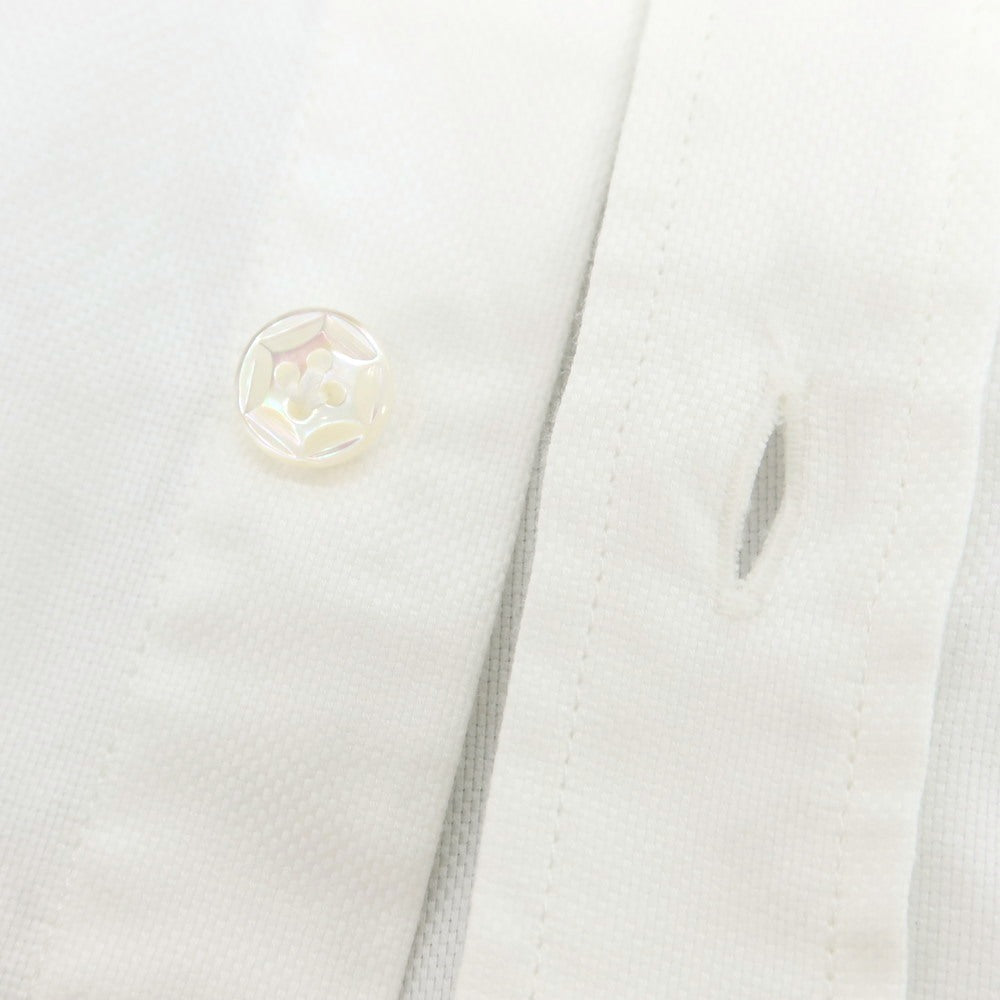 【中古】バルバ ダンディライフ BARBA DANDY LIFE コットン ワイドカラー ドレスシャツ ホワイト【 40 】【 状態ランクA 】【 メンズ 】