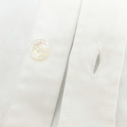 【中古】バルバ ダンディライフ BARBA DANDY LIFE コットン ワイドカラー ドレスシャツ ホワイト【 40 】【 状態ランクA 】【 メンズ 】