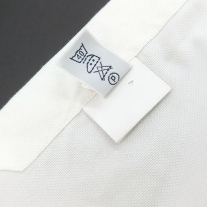 【中古】バルバ ダンディライフ BARBA DANDY LIFE コットン ワイドカラー ドレスシャツ ホワイト【 40 】【 状態ランクA 】【 メンズ 】