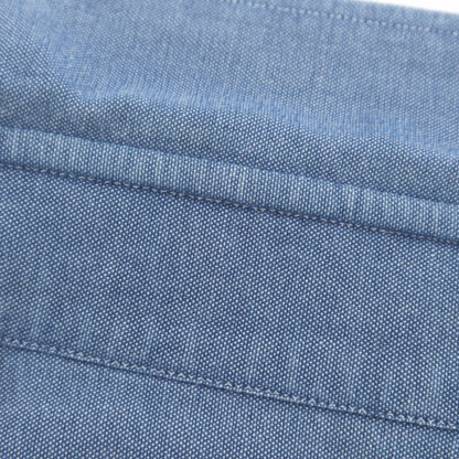 【中古】バルバ ダンディライフ BARBA DANDY LIFE コットン ワイドカラー カジュアルシャツ ライトブルー【 40 】【 状態ランクC 】【 メンズ 】