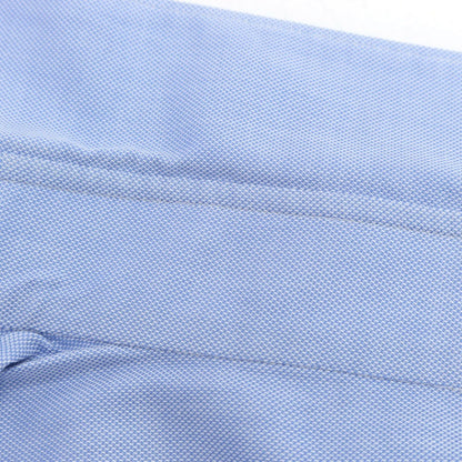 【中古】フィナモレ Finamore コットン ワイドカラー ドレスシャツ ライトブルー【 40 】【 状態ランクB 】【 メンズ 】