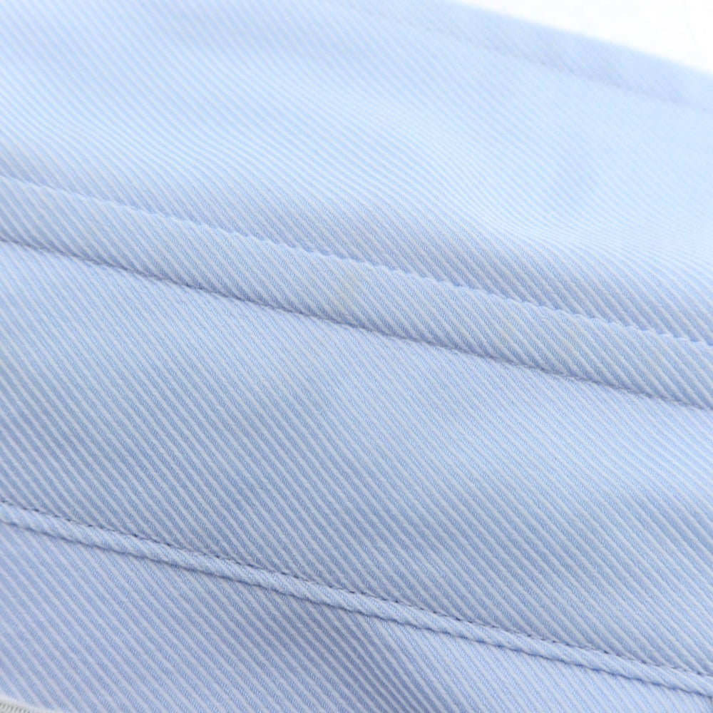 【中古】ユナイテッドアローズ UNITED ARROWS コットン セミワイドカラー ドレスシャツ ライトブルー【 40 】【 状態ランクC 】【 メンズ 】