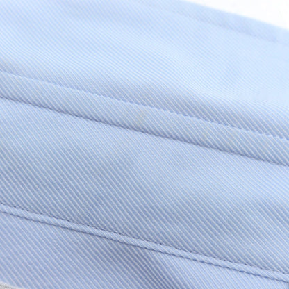 【中古】ユナイテッドアローズ UNITED ARROWS コットン セミワイドカラー ドレスシャツ ライトブルー【 40 】【 状態ランクC 】【 メンズ 】